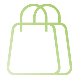 Shopping bag icon