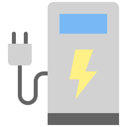 station de charge Icône