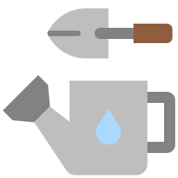 Gardening tools icon