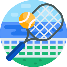 Tennis racket icon