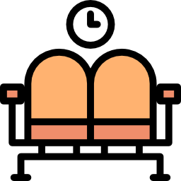 Waiting room icon