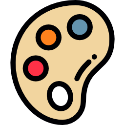 Paint palette icon