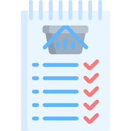 Shopping list icon