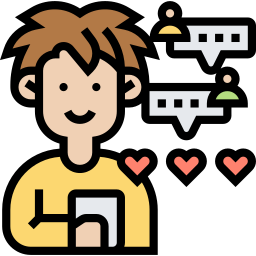 Online chat icon