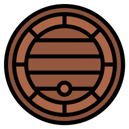 Wine barrel icon