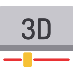 3d movie icon