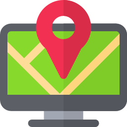 geographisches positionierungs system icon