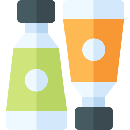 Color tubes icon