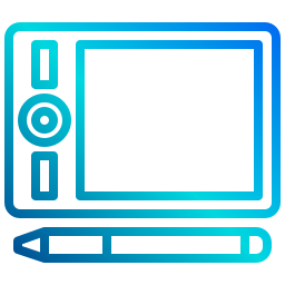 Graphic tablet icon