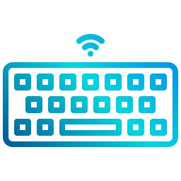 Wireless keyboard icon