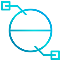 diagramme circulaire Icône