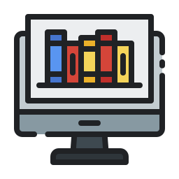 Online library icon