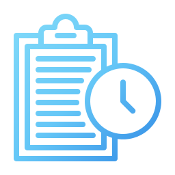 Time planning icon