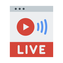 live-streaming icon