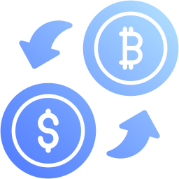 Money exchange icon