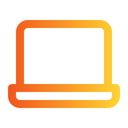 Laptop computer icon