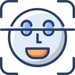 Face recognition icon