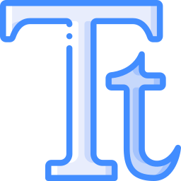 text icon