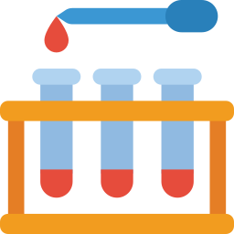 Test tubes icon