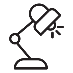 Table lamp icon