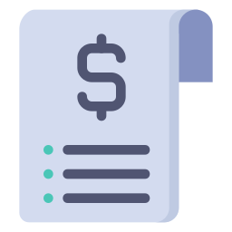 Receipt icon