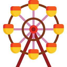 Ferris wheel icon