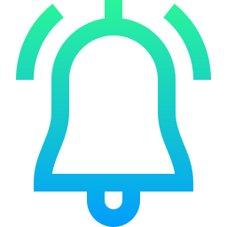 Notification bell icon