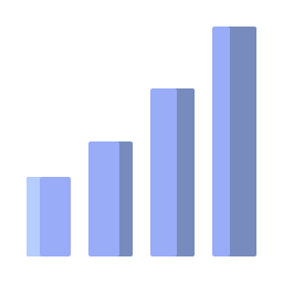 grafico a barre icona