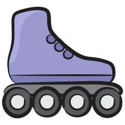 Roller skate icon