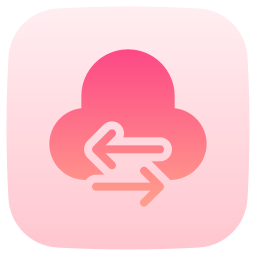 Data transfer icon