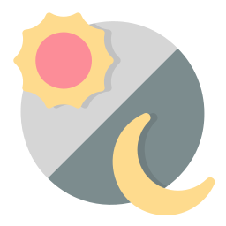 Day and night icon