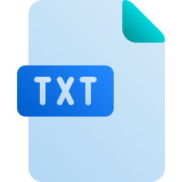 Txt file icon