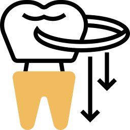 Dental crown icon