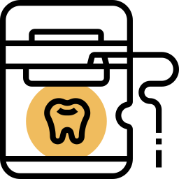 Dental floss icon