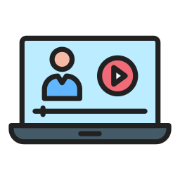 Video lesson icon