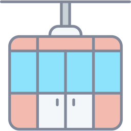 Cable car icon