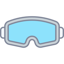 Ski goggles icon