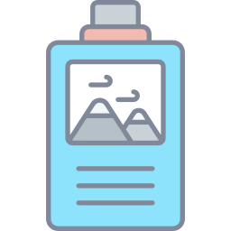 Ski pass icon