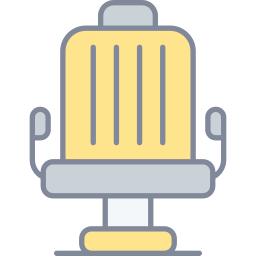 Barber chair icon