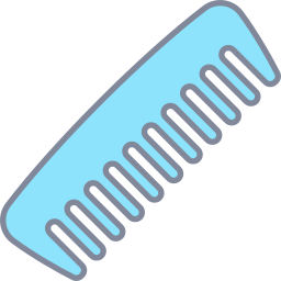 Hair comb icon