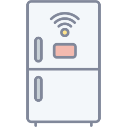 Smart fridge icon