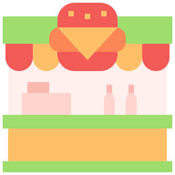 Burger bar icon