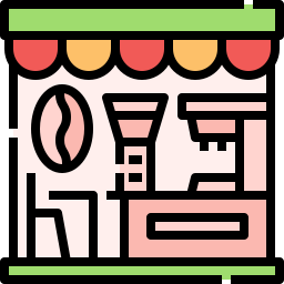 コーヒーショップ icon