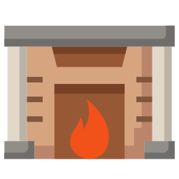 Fireplace icon