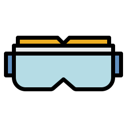 Safety glasses icon