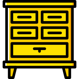 Chest of drawers icon