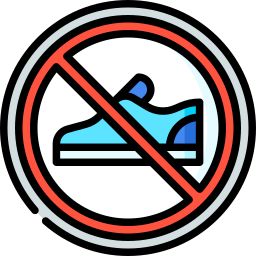 No shoes icon