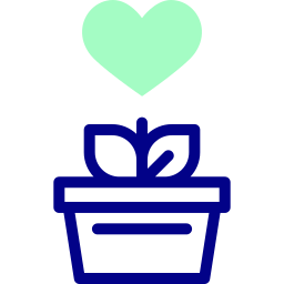 Love plant icon