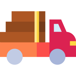 Pickup truck icon