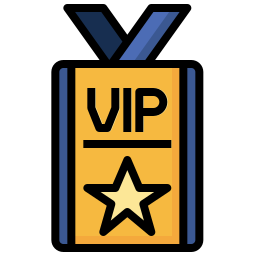 Vip pass icon